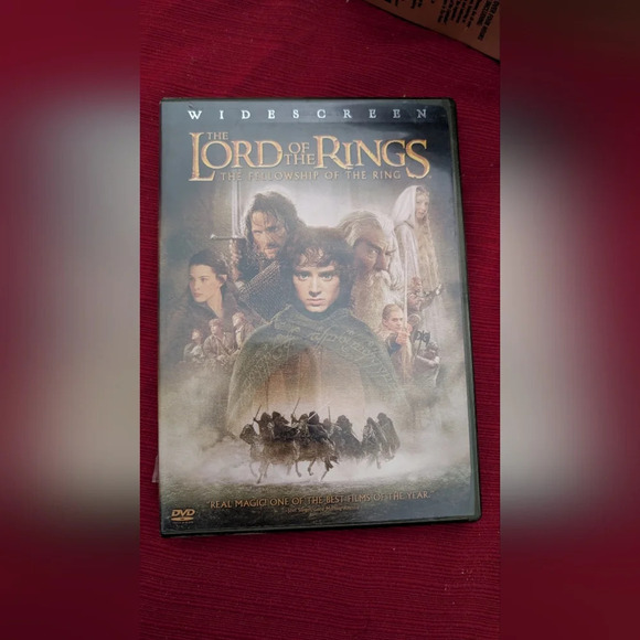 Lord Of The Rings The Fellowship Of The Ring DVD (EUC) - Picture 1 of 4